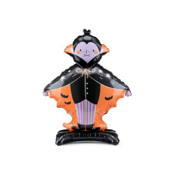 Stojący balon foliowy Dracula, 64x81 cm, Halloween