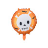 Balon foliowy Czaszka Kościotrup 45 cm na Halloween