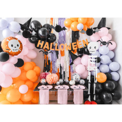 Balon foliowy Czaszka Kościotrup 45 cm na Halloween