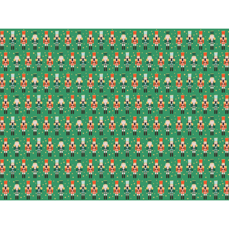 Papier do pakowania - Dziadek do orzechów, 70x200 cm