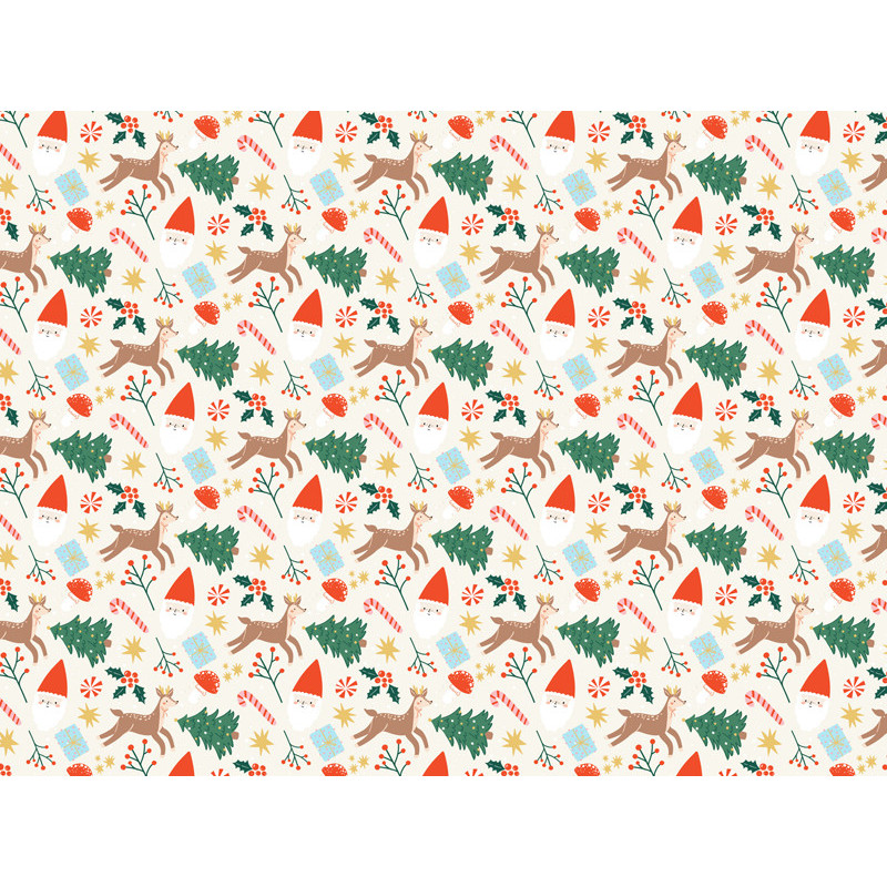 Papier do pakowania - Merry Christmas, 70x200 cm