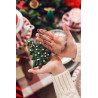 Wykrawacze do ciastek Merry Christmas, srebrny (1 op. / 6 szt.)