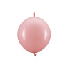 Balony z łącznikiem, 33 cm, jasny różowy (1 op. / 20 szt.)