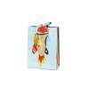 Torebka na prezenty Samolot, 10x24x35.5 cm, mix