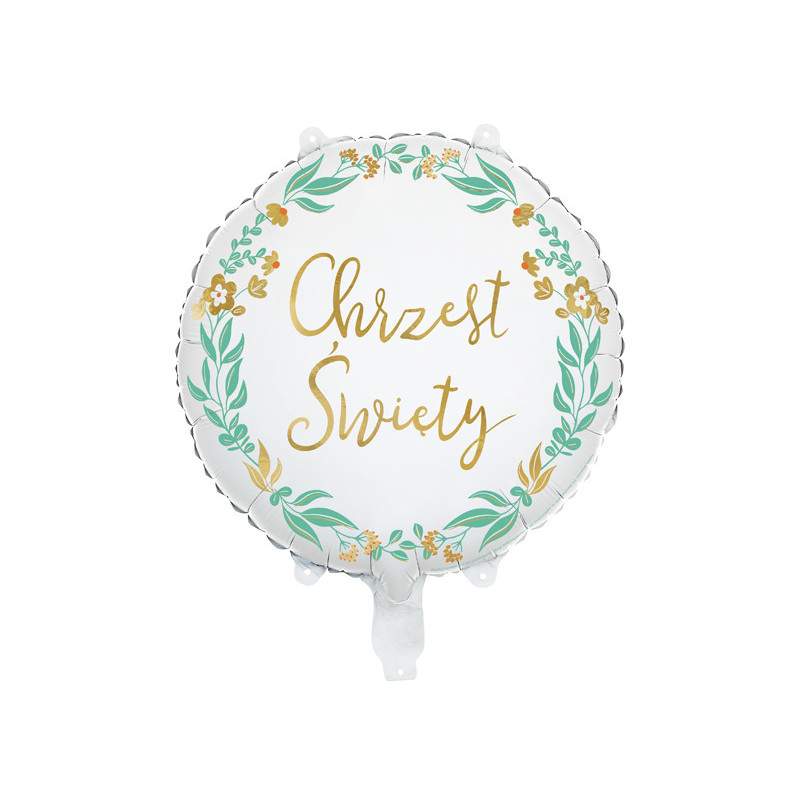 Balon foliowy ''Chrzest Święty'', 45 cm, mix