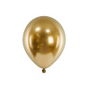 Balony Glossy DUŻA KULA 46 cm ZŁOTY lateksowy gumowy 5 szt