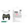 Balon foliowy Gamepad, 72x52 cm, mix