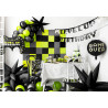 Balon foliowy Game over, 45 cm, czarny