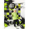 Balon foliowy Game over, 45 cm, czarny