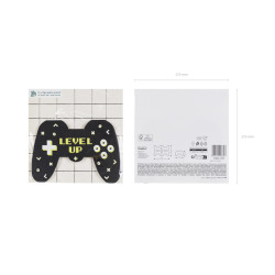 Serwetki Gamepad, 11.5x16 cm, mix (1 op. / 12 szt.)