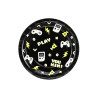 Talerzyki Gamepady, 23 cm, mix (1 op. / 6 szt.)