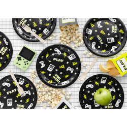 Talerzyki Gamepady, 23 cm, mix (1 op. / 6 szt.)