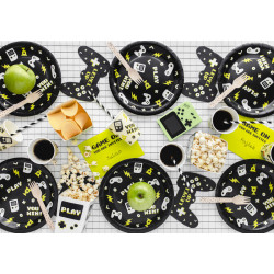 Talerzyki Gamepady, 23 cm, mix (1 op. / 6 szt.)
