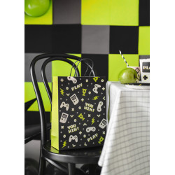 Torebka na prezenty Gamepady, 10x24x32 cm, mix