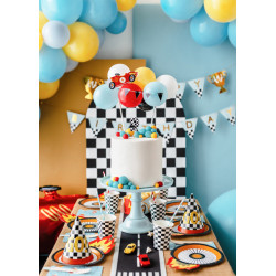 Balonowy topper na tort Autko, mix, 29 cm