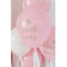 Balony Eco 33 cm,  Chrzest Święty, rumiany różowy (1 op. / 6 szt.)