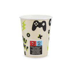 Kubeczki Gamer, 220 ml, mix (1 op. / 6 szt.)