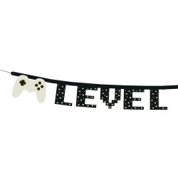 Baner ''Level up'' urodziny gracza 2.5 m, mix