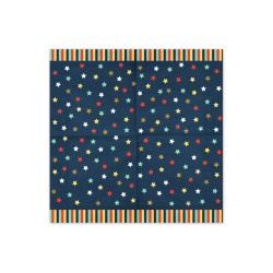 Serwetki Gwiazdki, 33x33 cm, granatowy (1 op. / 12 szt.)