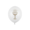 Balony 30cm, IHS, Pastel Pure White (1 op. / 6 szt.)